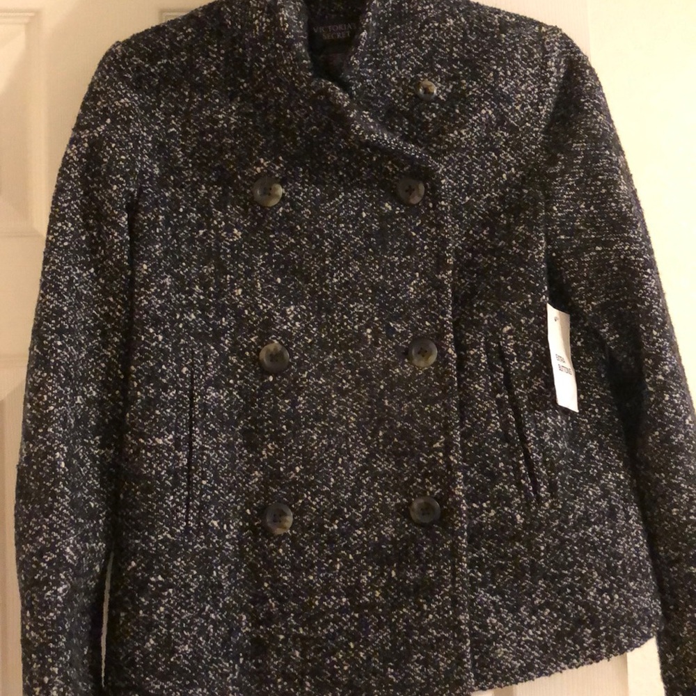 VICTORIAS SECRET BUTTON UP JACKET - Picture 2 of 5